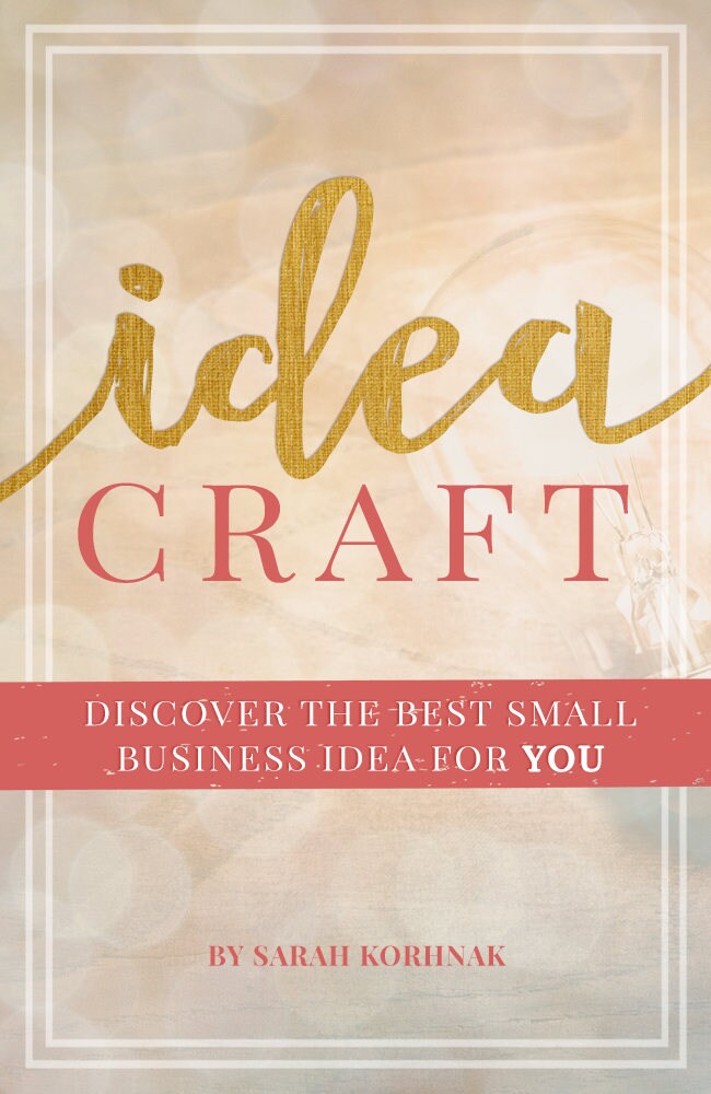 Idea Craft - Discover the Best Small Business Idea for You! PDF eBook digital download