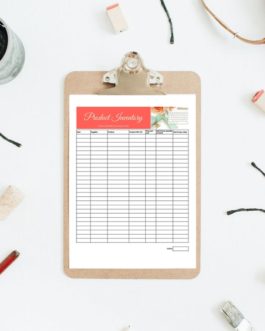 Etsy Seller Product Inventory Tracker